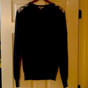 Mens BURBERRY London Black Sweater Size Large